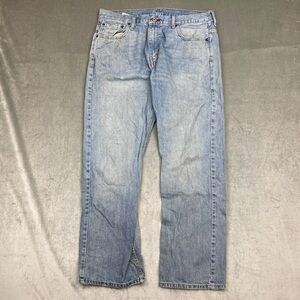 Levi’s 569 Loose Straight Jeans Light Wash Denim Men’s 34x32